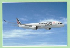 Air France Cargo Airbus A350F - postcard Air France Cargo Airbus A350F - postcard