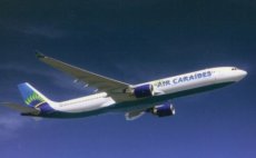 Airline Airbus issue postcard - Air Caraibes A330 Airline Airbus issue postcard - Air Caraibes Airbus A330