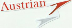 Austrian Airlines sticker - appr. 14cm x 1,5cm / 5 Austrian Airlines sticker - appr. 14cm x 1,5cm / 5cm