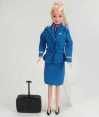 KLM Flight Attendant Stewardess Doll KLM Flight Attendant Stewardess Doll