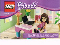 Lego Friends 30102 - Olivia´s Desk Polybag Lego Friends 30102 - Olivia´s Desk Polybag