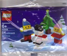 Lego Holiday 40008 - Christmas Snowman Building Lego Holiday 40008 - Christmas Snowman Building Set Polybag