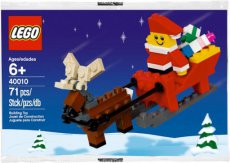 Lego Holiday 40010 - Christmas Santa with Sleigh Lego Holiday 40010 - Christmas Santa with Sleigh Building Set Polybag