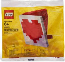 Lego Holiday 40015 - Valentine´s Day Heart Book Lego Holiday 40015 - Valentine´s Day Heart Book Polybag