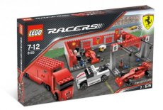 LEGO RACERS 8155 - FERRARI F1 PITS LEGO RACERS 8155 - FERRARI F1 PITS