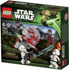 Lego Star Wars 75001 - Republic Troopers vs. Sith Lego Star Wars 75001 - Republic Troopers vs. Sith Troopers