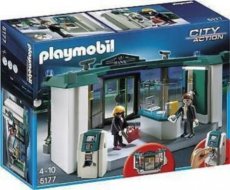 Playmobil 5177 - Bank met Geldautomaat Overval Playmobil 5177 - Bank met Geldautomaat Overval