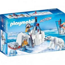 Playmobil Action 9056 - Polar Ranger with Icebears Playmobil Action 9056 - Polar Ranger with Icebears