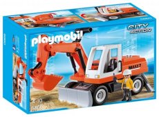 Playmobil City Action 6860 - Schaufelbagger mit Rä Playmobil City Action 6860 - Schaufelbagger mit Räumschild