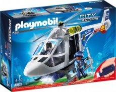 Playmobil City Action 6874 - Polizei-Helikopter Playmobil City Action 6874 - Polizei-Helikopter mit LED-Suchscheinwerfer
