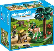 Playmobil Country 6815 - Voederplaats Bosdieren Playmobil Country 6815 - Voederplaats voor Bosdieren