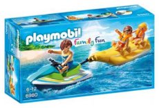 Playmobil Family Fun 6980 - Jetski met Bananenboot Playmobil Family Fun 6980 - Jetski met Bananenboot