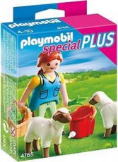 Playmobil Special Plus 4765 - Woman with Sheep BOX Playmobil Special Plus 4765 - Woman with Sheep BOX IS DENTED
