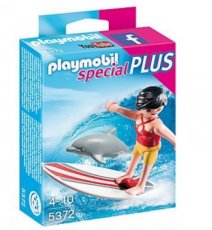 Playmobil Special Plus 5372 - Surfer with Surf Board and Dolphin