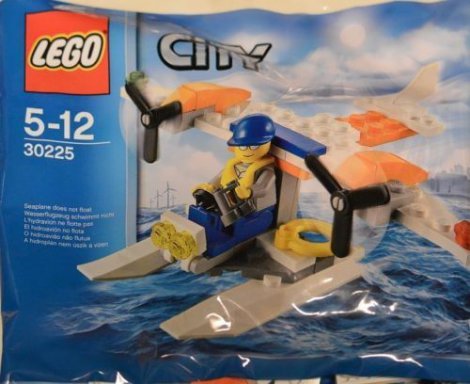 coast guard lego plane