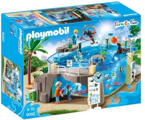 family fun playmobil aquarium
