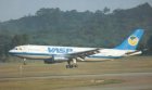 VASP BRASIL AIRLINES AIRBUS A300 PP-SNN POSTCARD