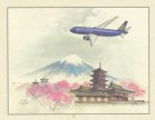 Airline issue postcard - Vietnam Airlines Boeing 767