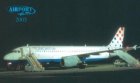 Croatia Airlines Airbus A320 9A-CTJ @ Brno Croatia Airlines Airbus A320 9A-CTJ @ Brno postcard
