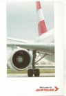 AIRLINE ISSUE POSTCARD - AUSTRIAN AIRLINES AIRBUS A310-324