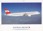 AIRLINE ISSUE POSTCARD - AUSTRIAN AIRLINES AIRBUS A321