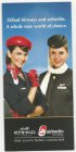 Etihad Airways / Air Berlin stewardess brochure