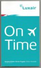 Luxair timetable 25-10-2009 / 27-03-2010 - Winter timetable