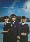 Icelandair Dutch brochure map crew stewardess