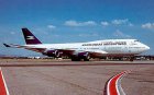 Aerolineas Argentinas Boeing 747-400 LV-AXF Aerolineas Argentinas Boeing 747-400 LV-AXF postcard