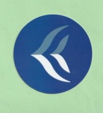Aegean Airlines sticker - appr. 6,5 cm x 6,5 cm