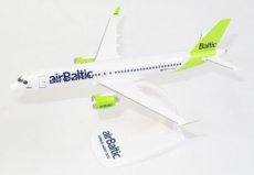 Air Baltic Airbus A220-300 YL-AAZ 1/200 scale desk Air Baltic Airbus A220-300 YL-AAZ 1/200 scale desk model PPC