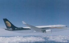 Airline Airbus issue postcard - Jet Airways Airbus A330-200