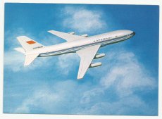 Airline issue postcard - Aeroflot Ilyushin 86