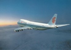 Airline issue postcard - Air China Boeing 747-200