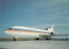 Airline issue postcard - Atlantsflug Boeing 727-200