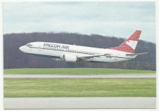 Airline issue postcard - Falcon Air Boeing 737 Airline issue postcard - Falcon Air Boeing 737