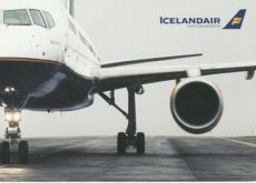 Airline issue postcard - Icelandair Boeing 757-200 front