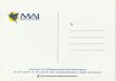 Airline issue postcard - MAI Myanmar Airways Inter Airline issue postcard - MAI Myanmar Airways International Airbus A320