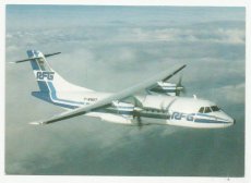 Airline issue postcard - RFG ATR-42