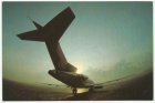 Airline issue postcard - Singapore Airlines Boeing 727