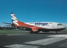 Airline issue postcard - Smartwings Boeing 737-500