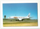 Airline issue postcard - TACV Cabo Verde B737 Airline issue postcard - TACV Cabo Verde Airlines Boeing 737