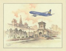 Airline issue postcard - Vietnam Airlines Airbus A321
