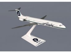 Alaska Airlines MD-83 1/200 scale desk model
