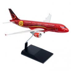 Brussels Airlines Airbus A320-200 Red Devils 1/100 scale desk model