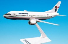 Cayman Airways Boeing 737-400 1/185 scale desk model