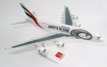Emirates Airbus A380 A6-EVK "Journey to the Future Emirates Airbus A380 A6-EVK "Journey to the Future cs" 1/250 scale desk model PPC