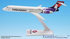 Hawaiian Airlines Boeing 717-200 1/200 scale desk model