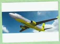 Jin Air Boeing 737-800 - postcard Jin Air Boeing 737-800 - postcard