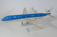 KLM Cityhopper Embraer 190 1/100 scale desk model PPC